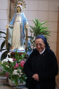 Sor Rosa Mª nos visita