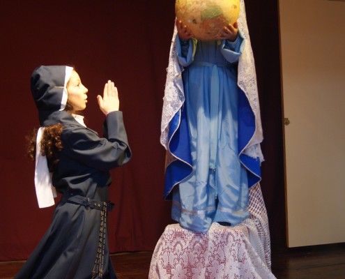 colegio la milagrosa polanco cantabria, celebración virgen milagrosa