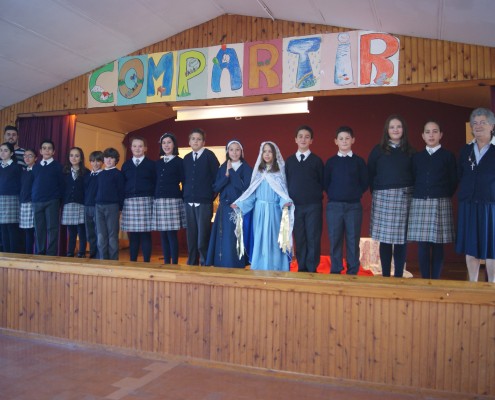 colegio la milagrosa polanco cantabria, celebración virgen milagrosa