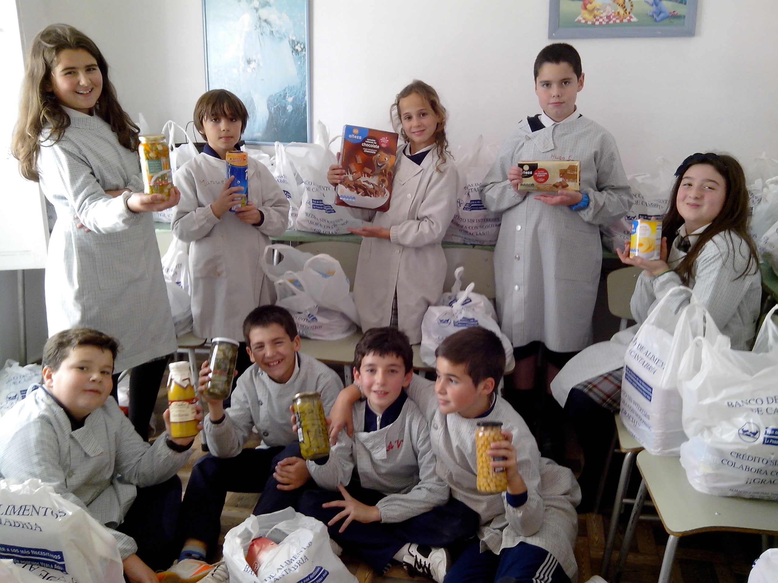 AYUDAMOS AL BANCO DE ALIMENTOS