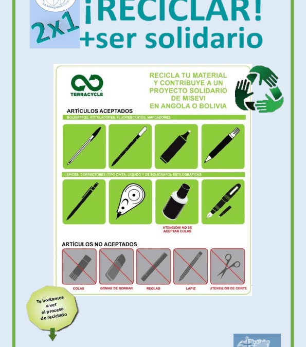 Proyecto 2×1 de reciclaje 2021-2022