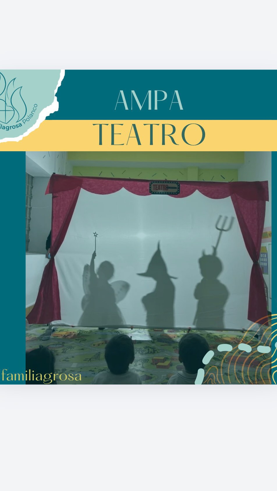 Teatro en sombras en Infantil
