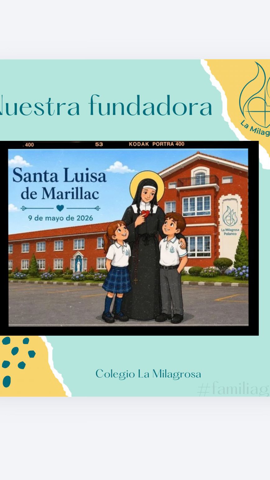 Santa Luisa de Marillac en La Milagrosa